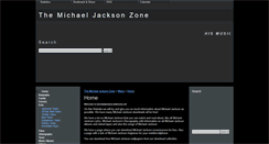 Desktop Screenshot of michaeljackson.widezone.net